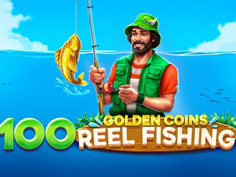 Spielbild „100 Golden Coins: Reel Fishing“ von Amusnet