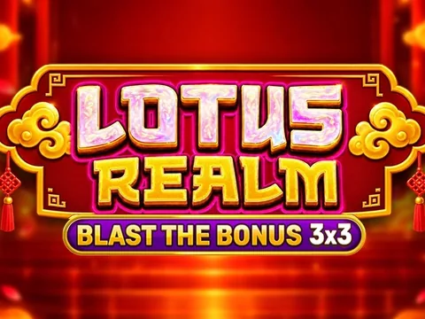 Spielbild „Lotus Realm - Blast The Bonus 3x3“ von Spinomenal